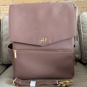 Freshly Picked Classic diaper bag -Heather